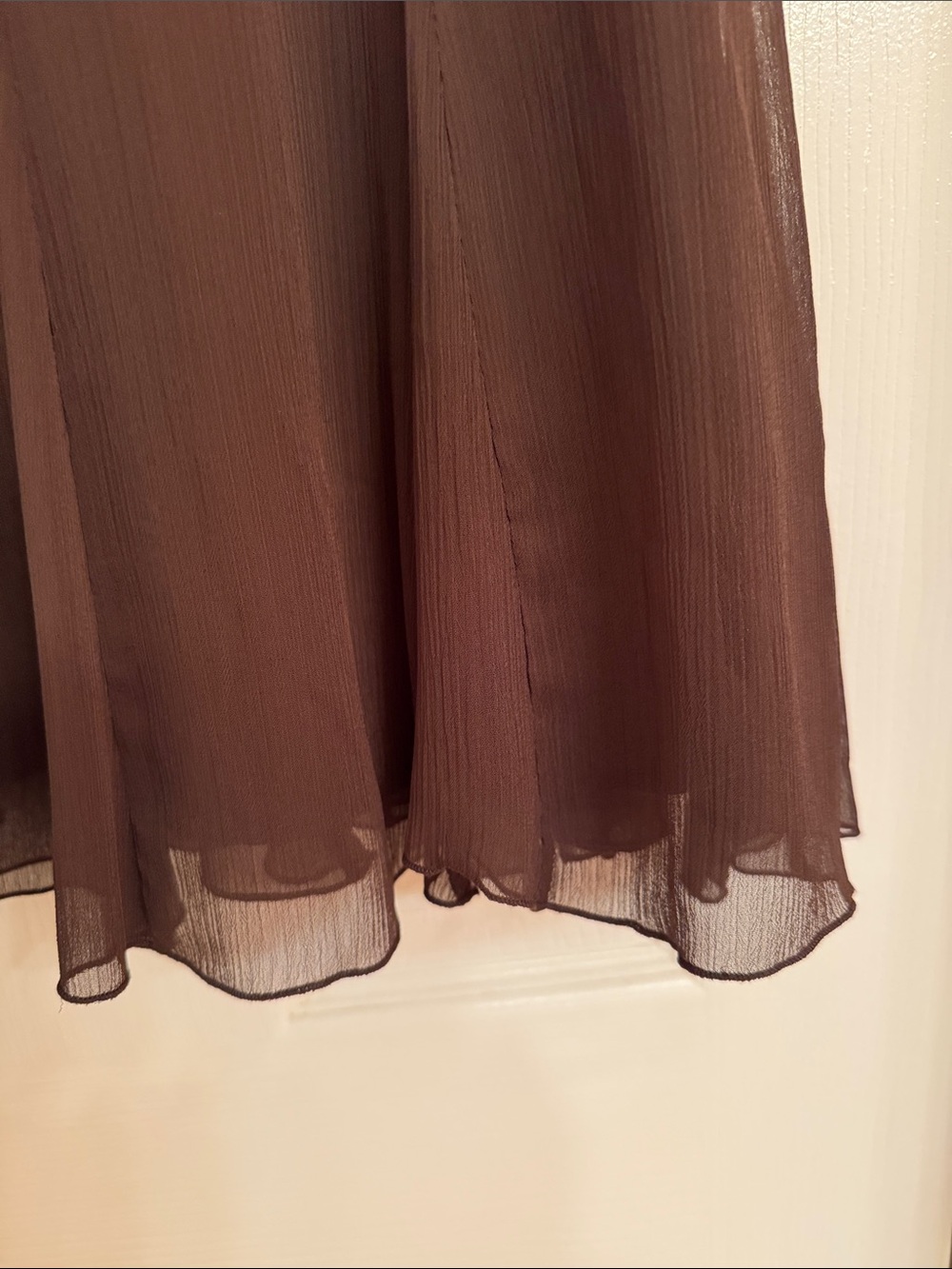 Apt. 9 Chocolate Brown A-Line Flowy Skirt. Medium.NWT - Picture 3 of 9